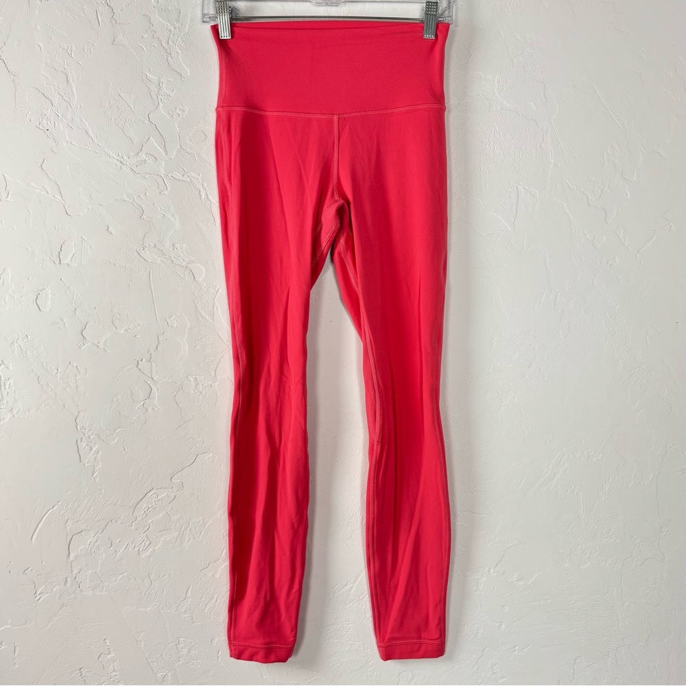 lululemon athletica Bright Pink High-Rise Leggings